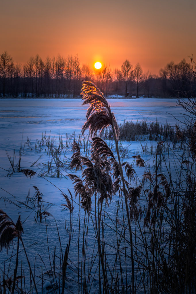 Рассвет на реке Воронеж Sony α3500 18-50 mm