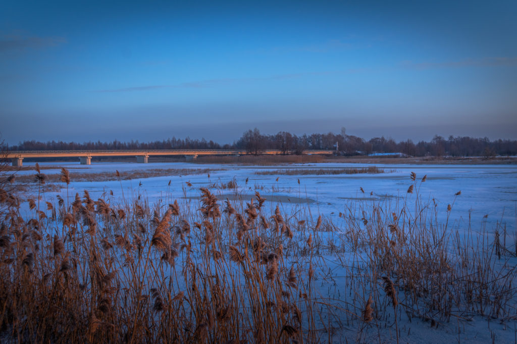 Рассвет на реке Воронеж Sony α3500 18-50 mm