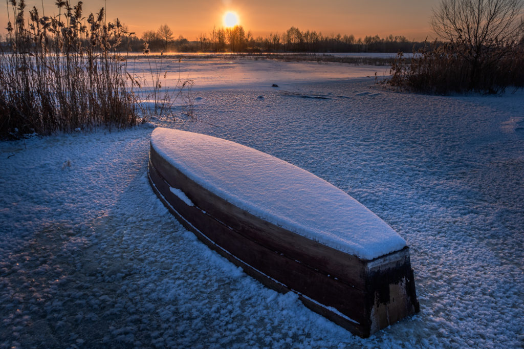 Рассвет на реке Воронеж Sony α3500 18-50 mm