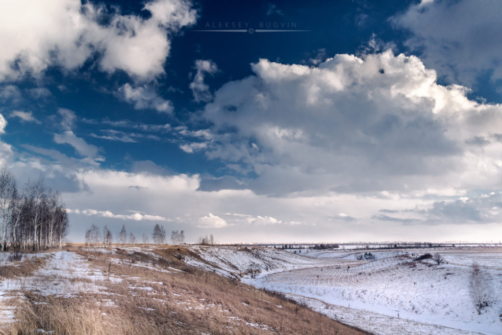 Мартовская пурга Sony a65 Sigma 20mm