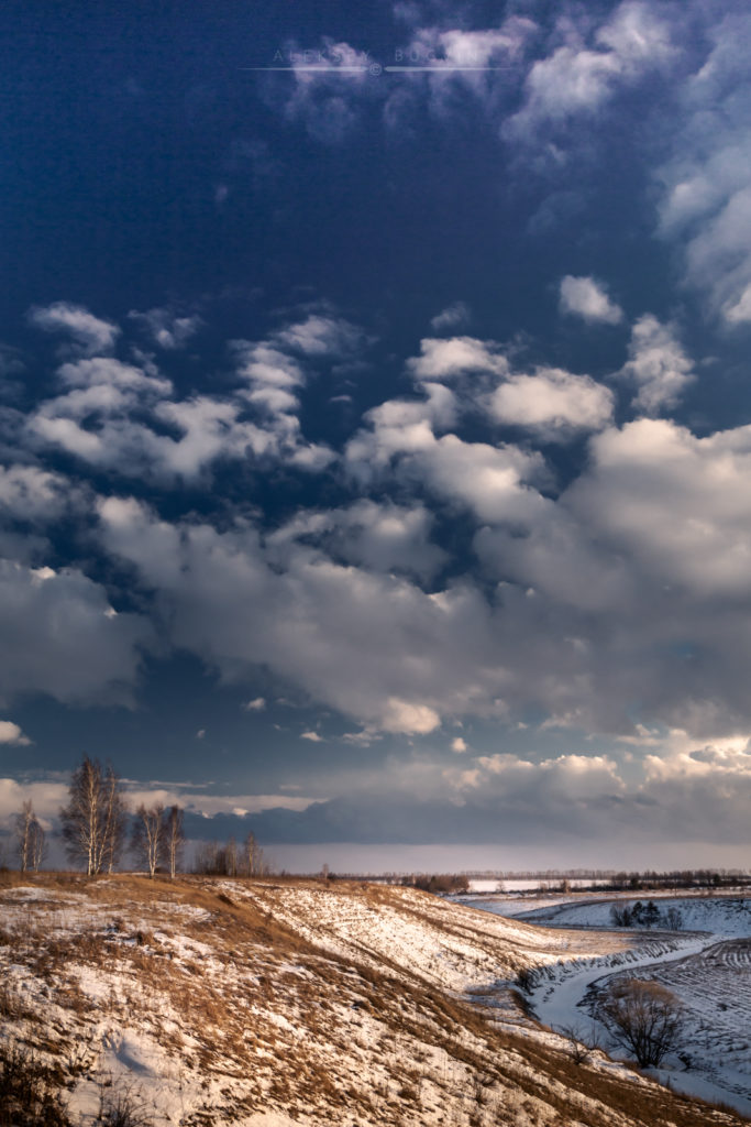 Мартовская пурга Sony a65 Sigma 20mm