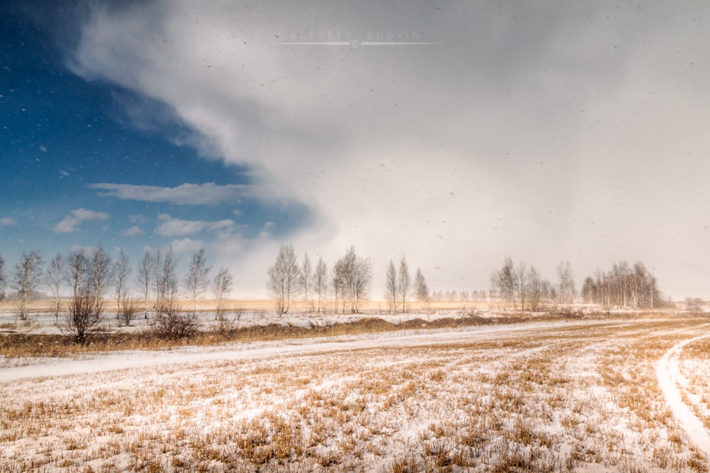 Мартовская пурга Sony a65 Sigma 20mm